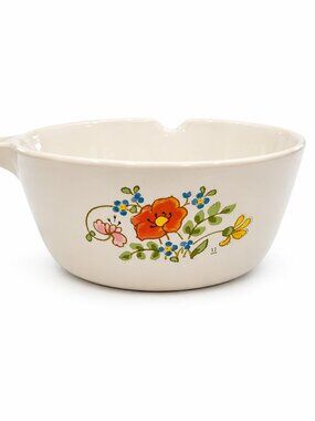 Vintage CorningWare Wildflower P-89-B Menuette Sauce Pan 2.5 Cup USA